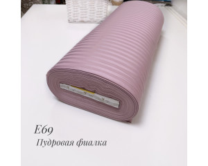 Страйп-сатин Е 69 (пудровая фиалка)