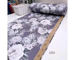 Сатин цветы 86