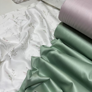 Сатин цветы 112