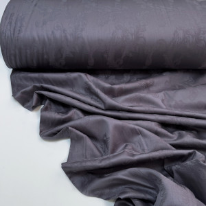 Сатин жаккард антрацит