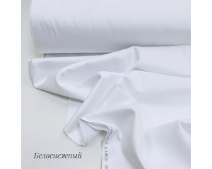 Сатин белоснежный