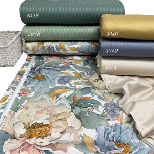 Сатин цветы 109