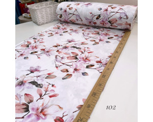 Сатин цветы 102