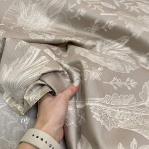 Сатин цветы 117