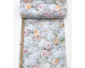 Сатин цветы 72