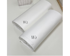 Сатин белый W1