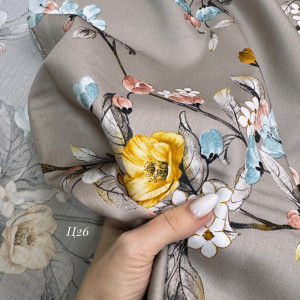 Сатин цветы 26