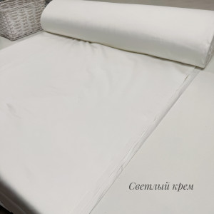 Сатин 300 см светлый крем