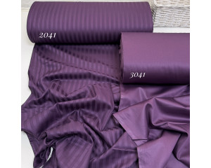 Страйп-сатин 2041 (баклажан)