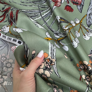 Сатин цветы 22