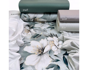 Сатин цветы 121