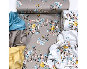 Сатин цветы 27