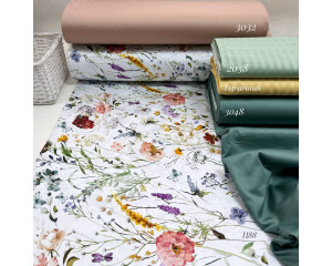 Сатин цветы 88