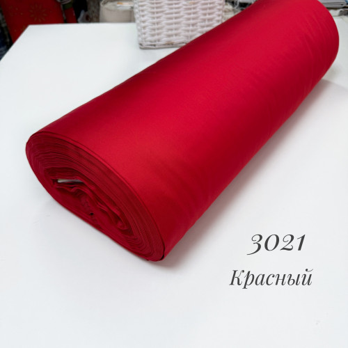 Сатин 3021 (красный)