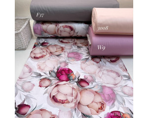 Сатин цветы 85