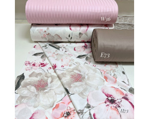 Сатин цветы 73