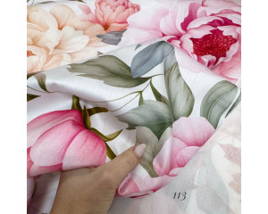 Сатин цветы 113