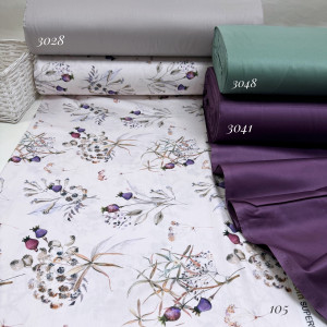 Сатин цветы 105