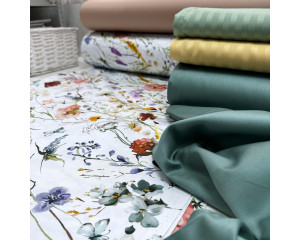 Сатин цветы 88