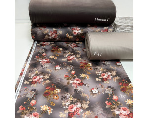 Сатин цветы 57