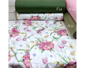 Сатин цветы 60