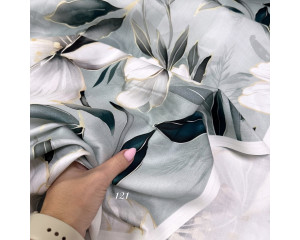 Сатин цветы 121