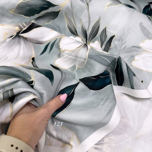 Сатин цветы 121