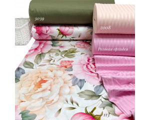 Сатин цветы 113