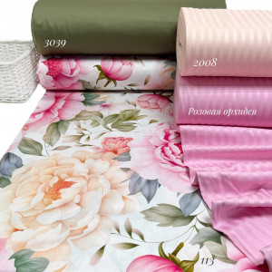 Сатин цветы 113