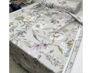 Сатин цветы 119