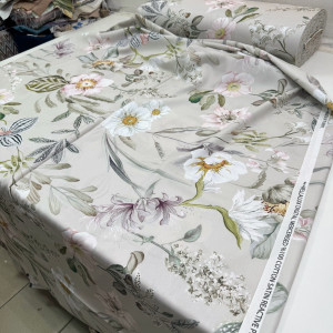 Сатин цветы 119