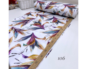 Сатин цветы 106