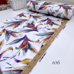 Сатин цветы 106