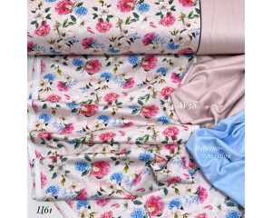 Сатин цветы 61