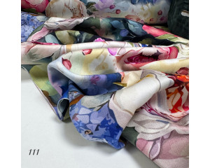 Сатин цветы 111