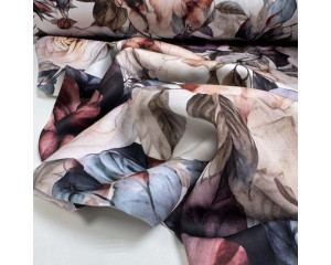 Сатин цветы 110