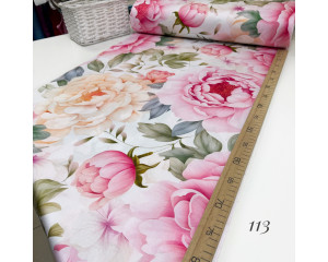 Сатин цветы 113