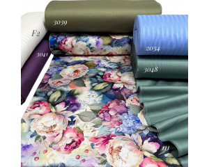 Сатин цветы 111