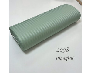 Страйп-сатин 2038 (шалфей)