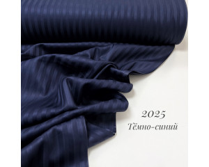 Страйп-сатин 2025 (темно-синий)