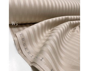 Страйп-сатин W 5 (бежевый)