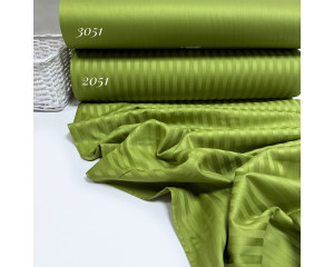 Страйп-сатин 2051(тёплый салатовый)