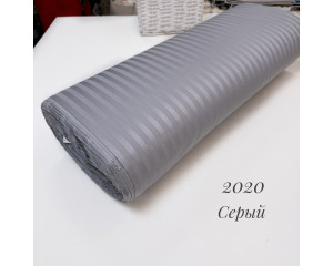 Страйп-сатин 2020 (серый)