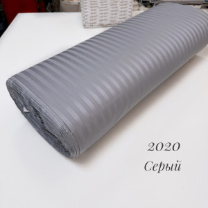 Страйп-сатин 2020 (серый)