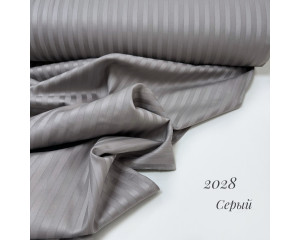 Страйп-сатин 2028 (серый)
