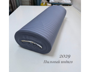 Страйп-сатин 2029 (пыльный индиго)