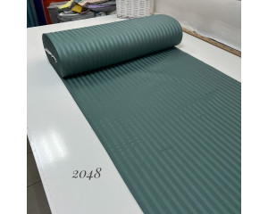 Страйп-сатин 2048 (темный эвкалипт)