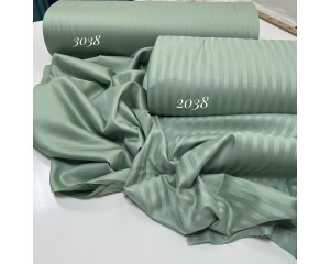 Страйп-сатин 2038 (шалфей)