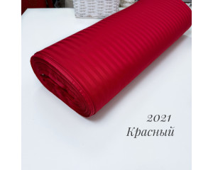 Страйп-сатин 2021 (красный)