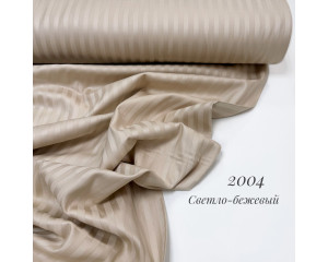 Страйп-сатин 2004 (светло-бежевый)